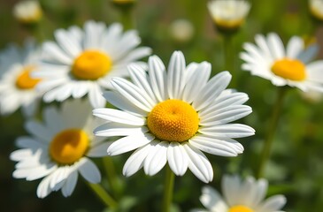 daisies in a garden