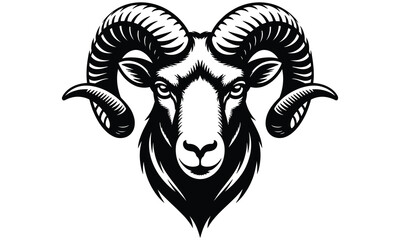 head of a ram