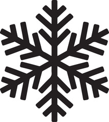 Snowflake Vector Art, Christmas snowflake Icon