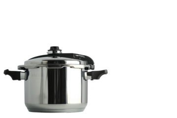 Pressure Cooker Isolated on Transparent Background for Kitchen Designs