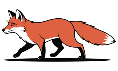 red fox cartoon