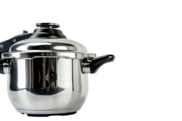 High Quality Pressure Cooker with Clear Background Ideal for Cooking Projects