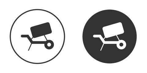 cement mixers icon for web, mobile and infographics.