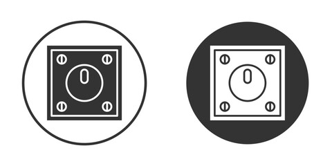 Dimmer icon for web, mobile and infographics.