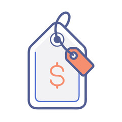 tag price label icon design.