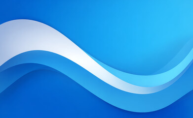 Obraz premium Blue Wave Background