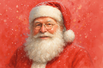 portrait of santa claus