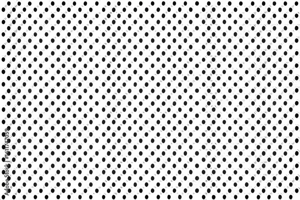 Poster vector diagonal arrangement of black dots with small white lines connecting each dot on a white back
