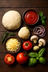 ingredients for pizza