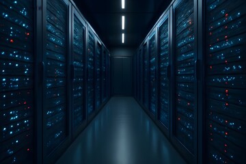 computer network server room