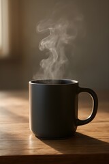 cup of coffee on the table