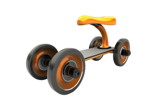 Roller isolated on a white surface for home and office design work