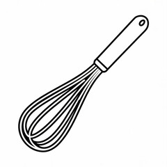 stainless steel whisk coloring page