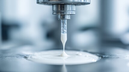 Milk testing equipment dropper for dairy quality control