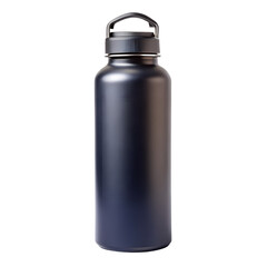black plastic bottle