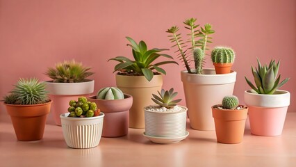 Fototapeta premium Flower in a pot