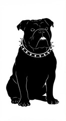 bulldog vector 