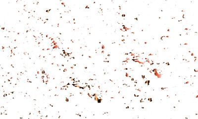 Falling shiny golden confetti isolated on transparent. Golden confetti falling down isolated, a birthday party or an event celebration invitation or decor. Surface pattern design.