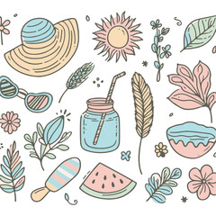 summer vector