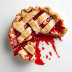 Classic Cherry Pie with Oozing Filling