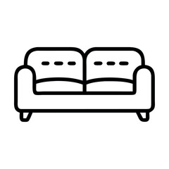 Furniture and sofa icon set vector illustration for home and interior design