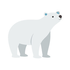 Polar Bear Vector Illustration .eps