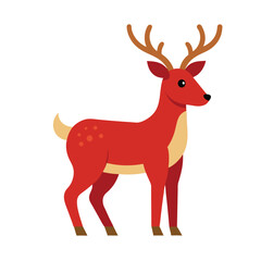 Reindeer Vector Illustration.eps