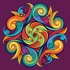 abstract floral background