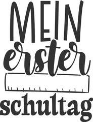 Mein Erster Schultag - German School Education Design