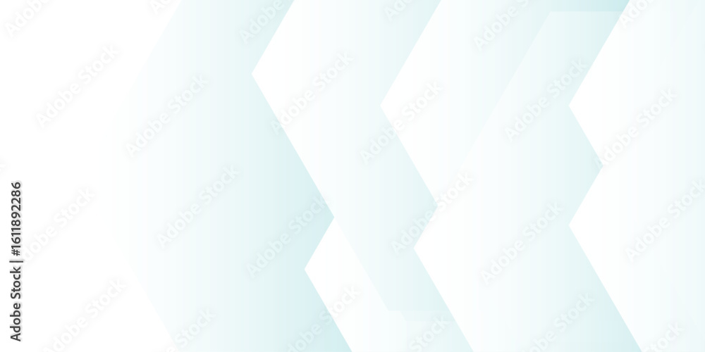 Aufkleber abstract medical blue hexagon background design. blue gradient abstract background with shapes eleme