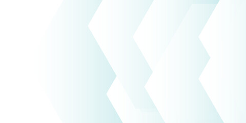 Fototapeta premium Abstract medical blue hexagon background design. Blue gradient abstract background with shapes elements. Decorative web layout or poster, banner. 