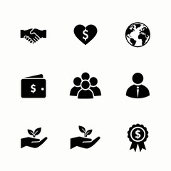 Set of vector icons