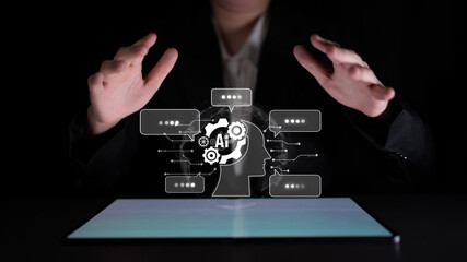 AI chatbot using prompt engineering and LLM deep learning delivers explainable generative AI for...