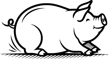  Pig Farm Animal Icon