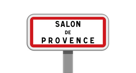 Panneau Salon-de-Provence, Bouches-du-Rhône, Provence-Alpes-Côte d'Azur