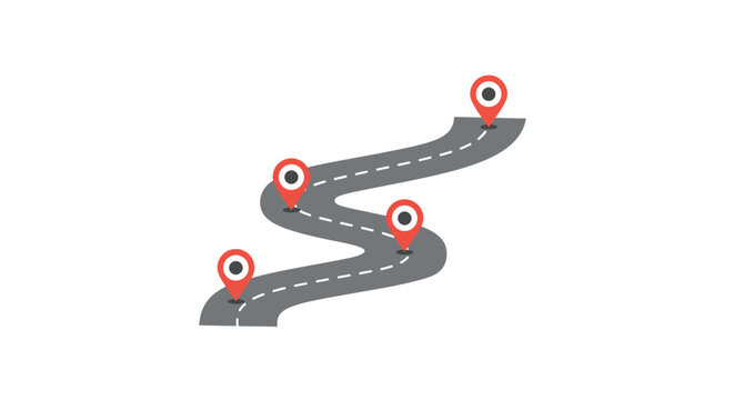 Planning a Road Trip Route Map with Multiple Stops and Destinations