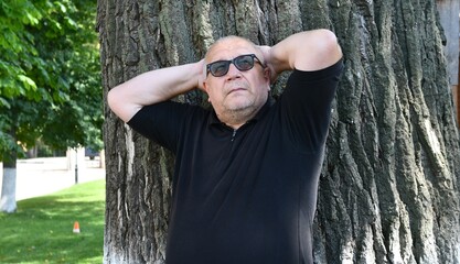 man in sunglasses