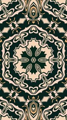 digital art in the form of a kaleidoscope