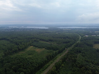 Drone flight, pogoria iii, pogoria IV