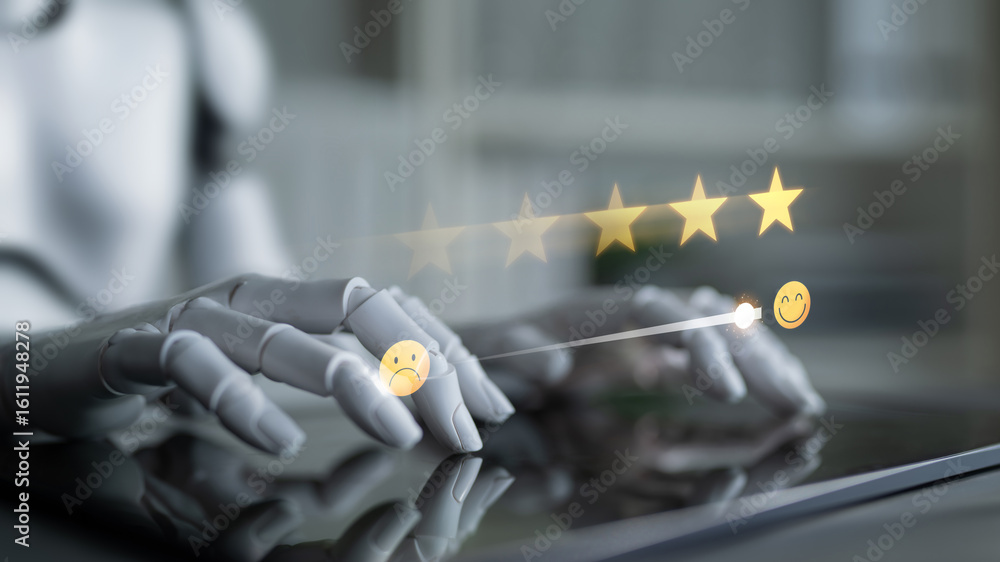 Aufkleber ai analyzes customer satisfaction by evaluating feedback, detecting sentiment, scoring reviews, and 