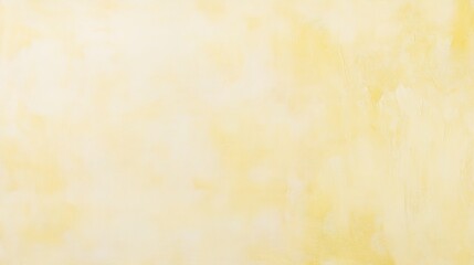 Abstract pale pastel yellow art paint texture background