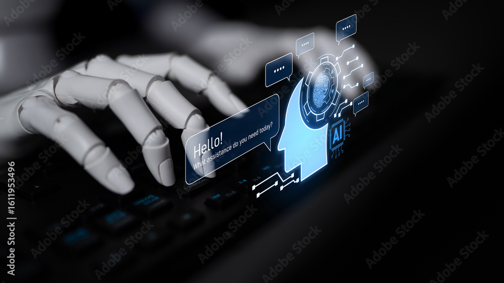 Poster ai chatbot assists users with real-time conversations, providing automated answers, processing natur