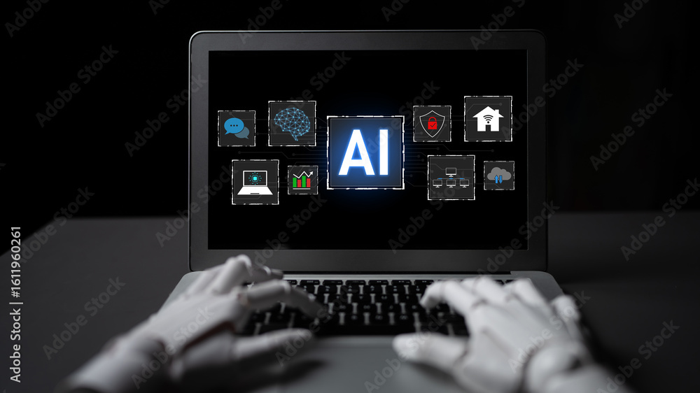 Poster ai powers integration in smart ecosystems by automating tasks, securing networks, processing real-ti