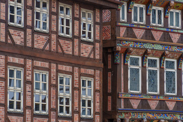 Die Altstadt von Hildesheim in Niedersachsen