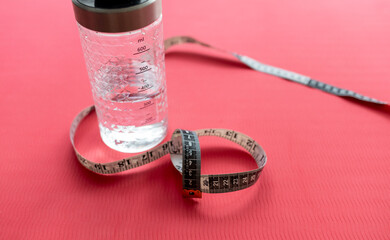 abstract on the topic of the benefits of water for weight loss and exercise