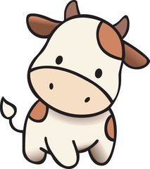 11 cute baby cow