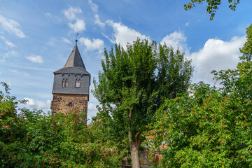 Fototapeta premium Die Altstadt von Hildesheim in Niedersachsen
