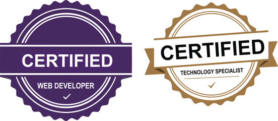 Official Seal of Certified Web Developer, Specialist