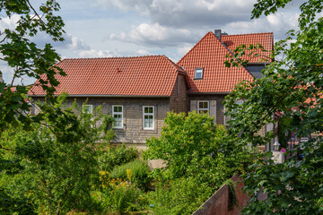 Die Altstadt von Hildesheim in Niedersachsen