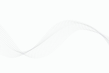 abstract dotted wave background